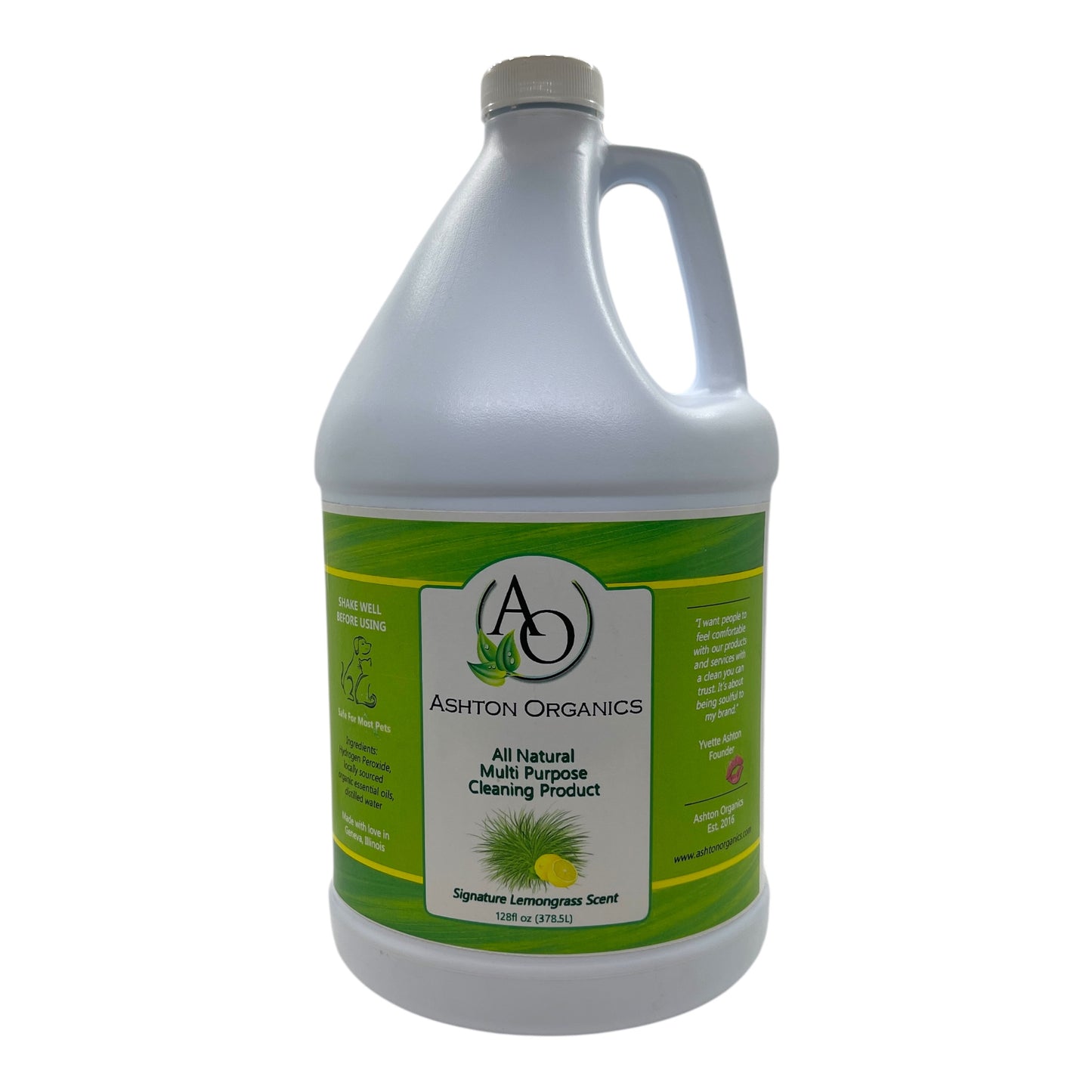 1 Gallon Ashton Organics Signature Lemongrass