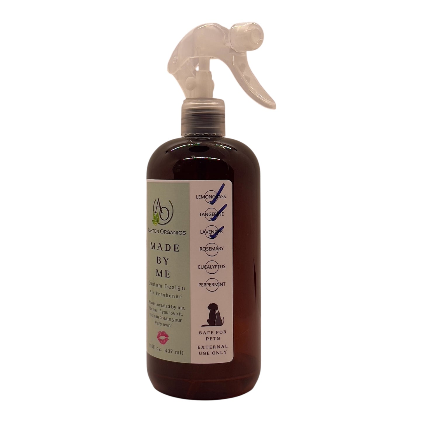 16 oz Made By Me Ashton Organics Air Freshener