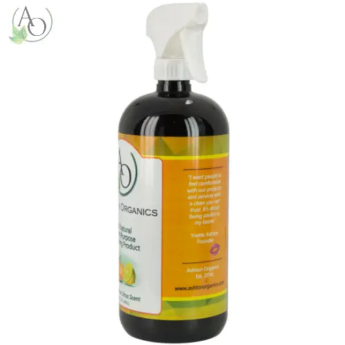 Organic Disinfectant - (32oz.) Ashton Organics Tangerine Citrus