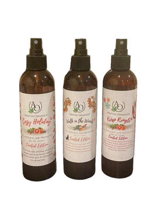 3 Pack Organic Air Fresheners - Limited Edition!
