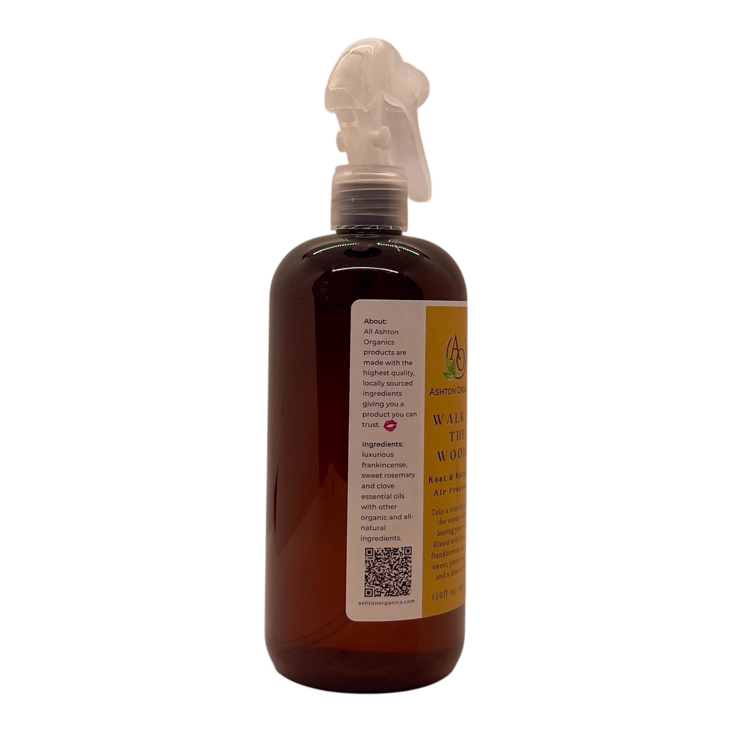 16 oz Walk in the Woods Ashton Organics Air Freshener