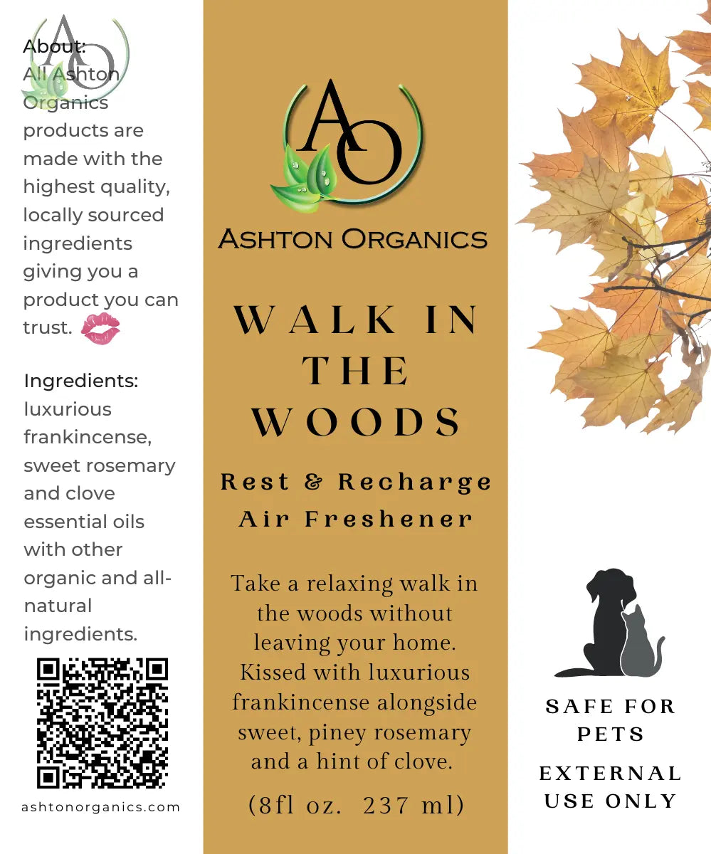 Walk in the Woods, Organic Air Freshener