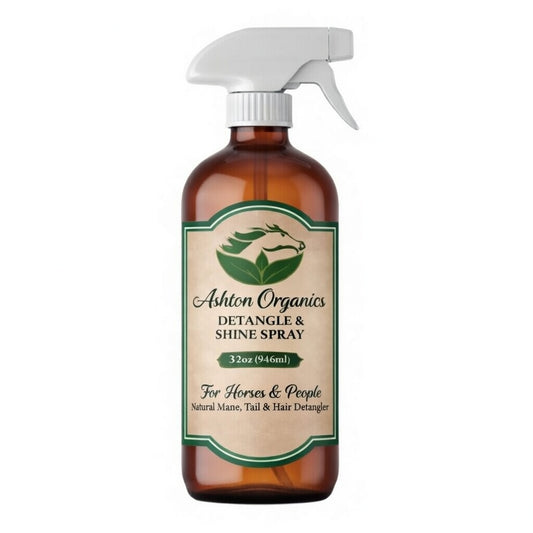 32oz Ashton Organics Equine Shine Spray