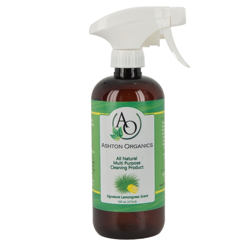 organic cleaning product, lemongrass scent, organic essential oils, 16oz.