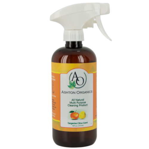 organic cleaning product, tangerine citrus scent with organic essential oils, 16oz.